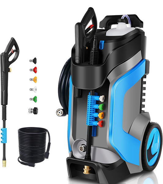 Lavadora eléctrica a presión 5000PSI 4.0GPM con manguera de presión M22-0.551 in 33 pies